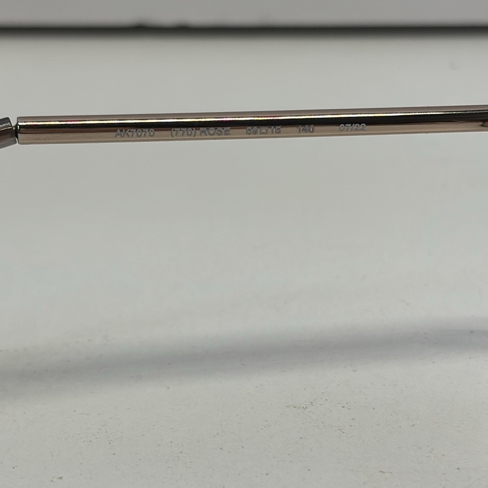 Anne Klein Sunglasses 7070 Gold - Picture 8 of 9